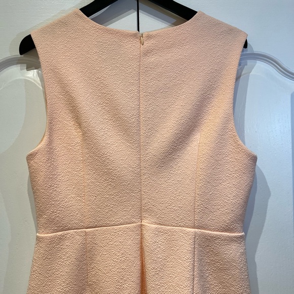 Adrianna Papell Peach V-Neck Sleeveless Dress - Picture 6 of 9